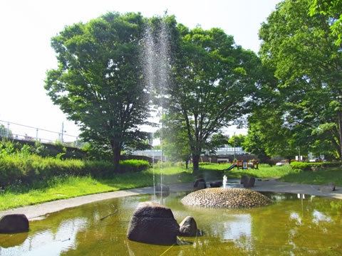 公園噴水図鑑 中福生公園 東京都福生市